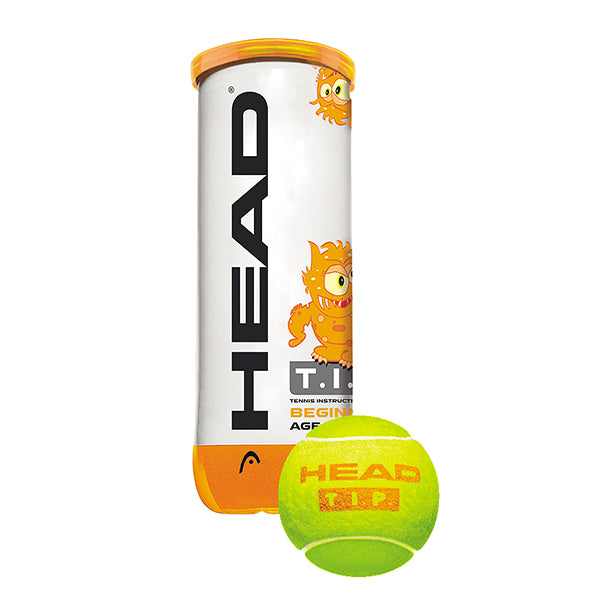 PELOTAS HEAD x3 TIP ORANGE (NIÑOS)