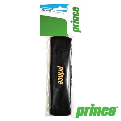 CINTILLO PRINCE USA NEGRO DORADO - Tenisgoat