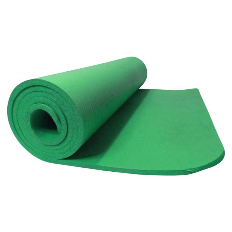 MAT YOGA XSTEP ACANALADO 10mm VERDE