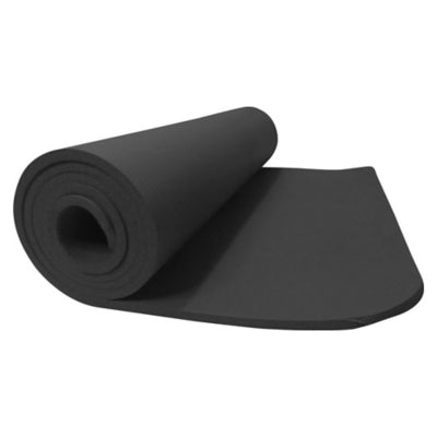 MAT YOGA XSTEP ACANALADO 10mm NEGRO