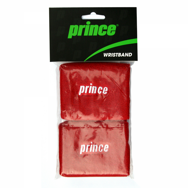 MUÑEQUERA PRINCE DOBLE ROJA - Tenisgoat