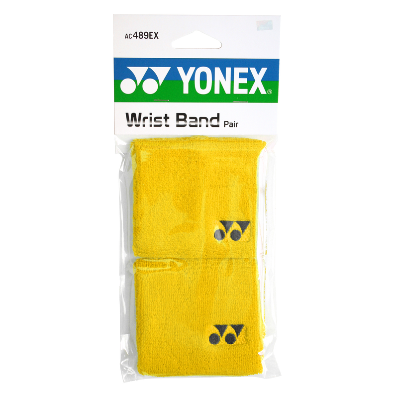 MUÑEQUERA 489 ANGOSTA AMARILLA YONEX - Tenisgoat