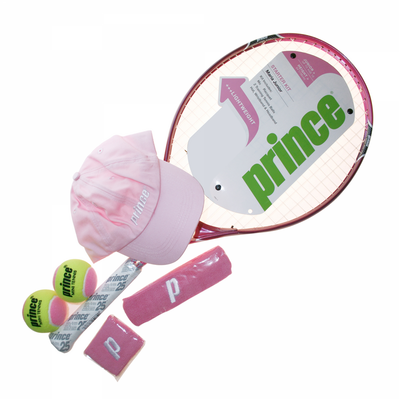 SET PRINCE JUNIOR STARTER PACK ROSA